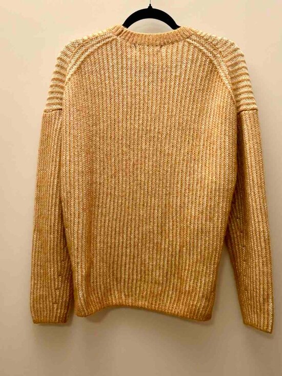 Alpaca-Wool Blend Ribbed Sweater - Picture 2 of 5